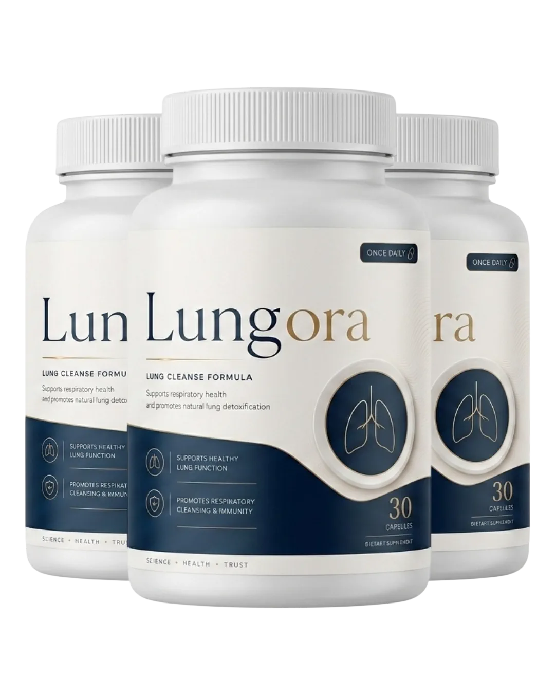 Lungora 3 bottles